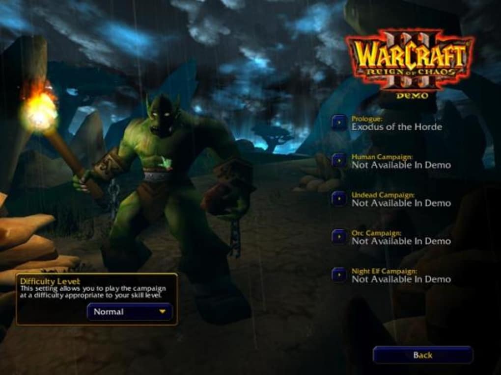 Warcraft Reign Of Chaos Download For Mac